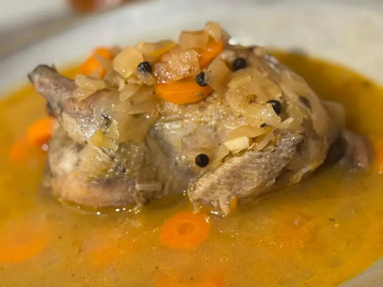 Perdiz de tiro escabechada a la palentina